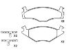 刹车片 Brake Pad Set:191 698 151 B
