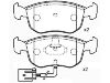 刹车片 Brake Pad Set:93BB-2K021-DC