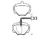 刹车片 Brake Pad Set:RTC4519