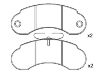刹车片 Brake Pad Set:631 420 03 20