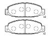 刹车片 Brake Pad Set:MB 295 692