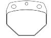 刹车片 Brake Pad Set:82 84 000 210
