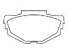 刹车片 Brake Pad Set:GBP00106