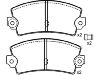 Plaquettes de frein Brake Pad Set:77 01 602 289