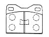 刹车片 Brake Pad Set:4248.68