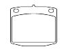 刹车片 Brake Pad Set:41060-W5625