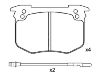 тормозная кладка Brake Pad Set:4250.45