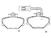 刹车片 Brake Pad Set:655799999