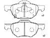 刹车片 Brake Pad Set:45022-SEA-E01