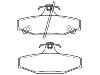 刹车片 Brake Pad Set:48413-05000