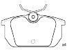 刹车片 Brake Pad Set:0060 765 020