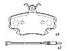 刹车片 Brake Pad Set:60 00 008 126