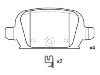 刹车片 Brake Pad Set:16 05 965