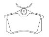 刹车片 Brake Pad Set:8E0 698 451 B
