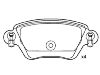 刹车片 Brake Pad Set:77 01 207 187