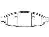 刹车片 Brake Pad Set:5134358AA