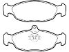 刹车片 Brake Pad Set:JLM21220