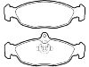 Plaquettes de frein Brake Pad Set:JLM21220