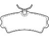刹车片 Brake Pad Set:MDB2781