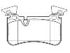 刹车片 Brake Pad Set:A 005 420 25 20