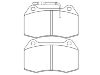 刹车片 Brake Pad Set:70000912