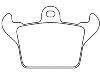 刹车片 Brake Pad Set:05003397AA