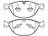 тормозная кладка Brake Pad Set:C2D3801