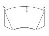 Brake Pad Set:080-028-0717