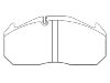 刹车片 Brake Pad Set:MPD5110