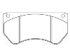 刹车片 Brake Pad Set:93225358