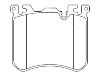 Brake Pad Set:34 11 6 793 643