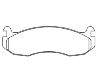 刹车片 Brake Pad Set:D788-7658