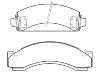 刹车片 Brake Pad Set:D543-7081
