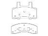 Plaquettes de frein Brake Pad Set:D845-7721