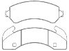 тормозная кладка Brake Pad Set:15532027