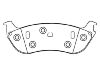 刹车片 Brake Pad Set:F6AZ-2200AA