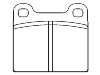 刹车片 Brake Pad Set:D58-796