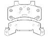 刹车片 Brake Pad Set:D190-7114