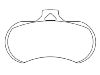 刹车片 Brake Pad Set:D10-732