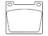 刹车片 Brake Pad Set:D62-723
