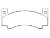 刹车片 Brake Pad Set:3744449