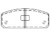 刹车片 Brake Pad Set:D69-7002