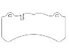刹车片 Brake Pad Set:DR85-8649