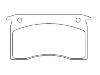 刹车片 Brake Pad Set:DB1028