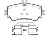 刹车片 Brake Pad Set:168 420 01 20