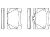 刹车片 Brake Pad Set:45022-SJA-E00