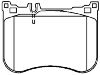 刹车片 Brake Pad Set:006 420 50 20